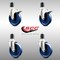 Service Caster 5 Inch 316SS Solid Poly Swivel 1-7/8 Inch Expanding Stem Caster Lock Brake, 2PK SCC-SS316TTLEX20S514-SPUS-2-S-2-178 - alternate 2